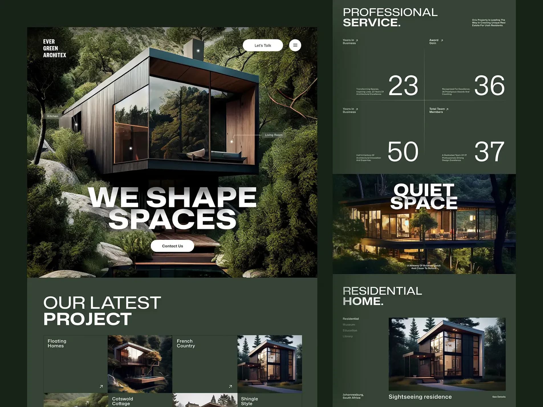 Professional Services Firm website design